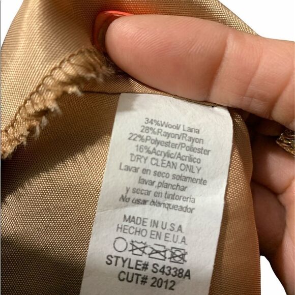 Vintage C’est Moi Wool Blend Skirt - Picture 7 of 8